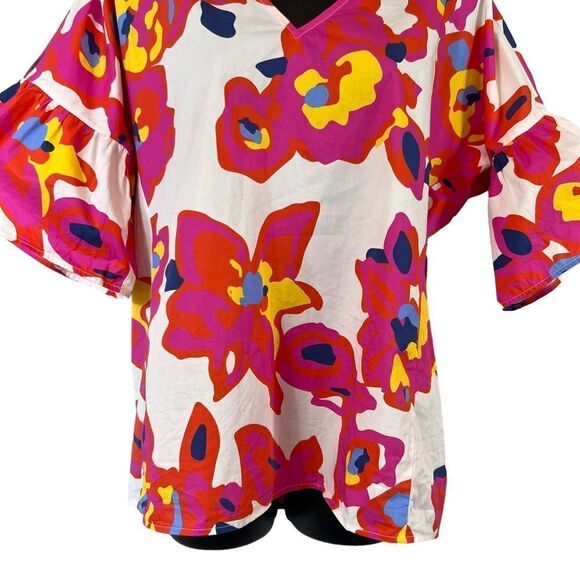 Crosby by Mollie Burch Floral Tunic Top - Picture 3 of 11